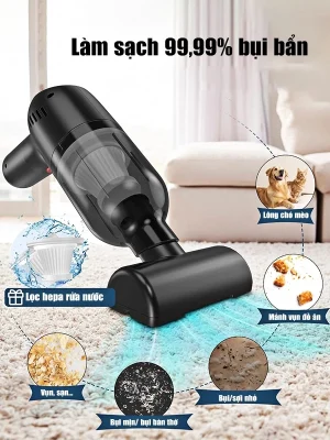 Máy hút bụi cầm tay hút bụi mịn