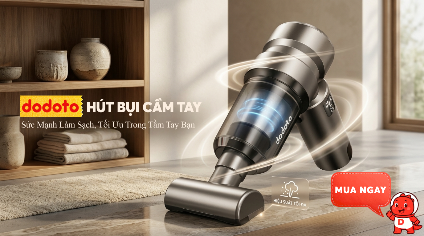 máy hút bụi cầm tay mini không dây